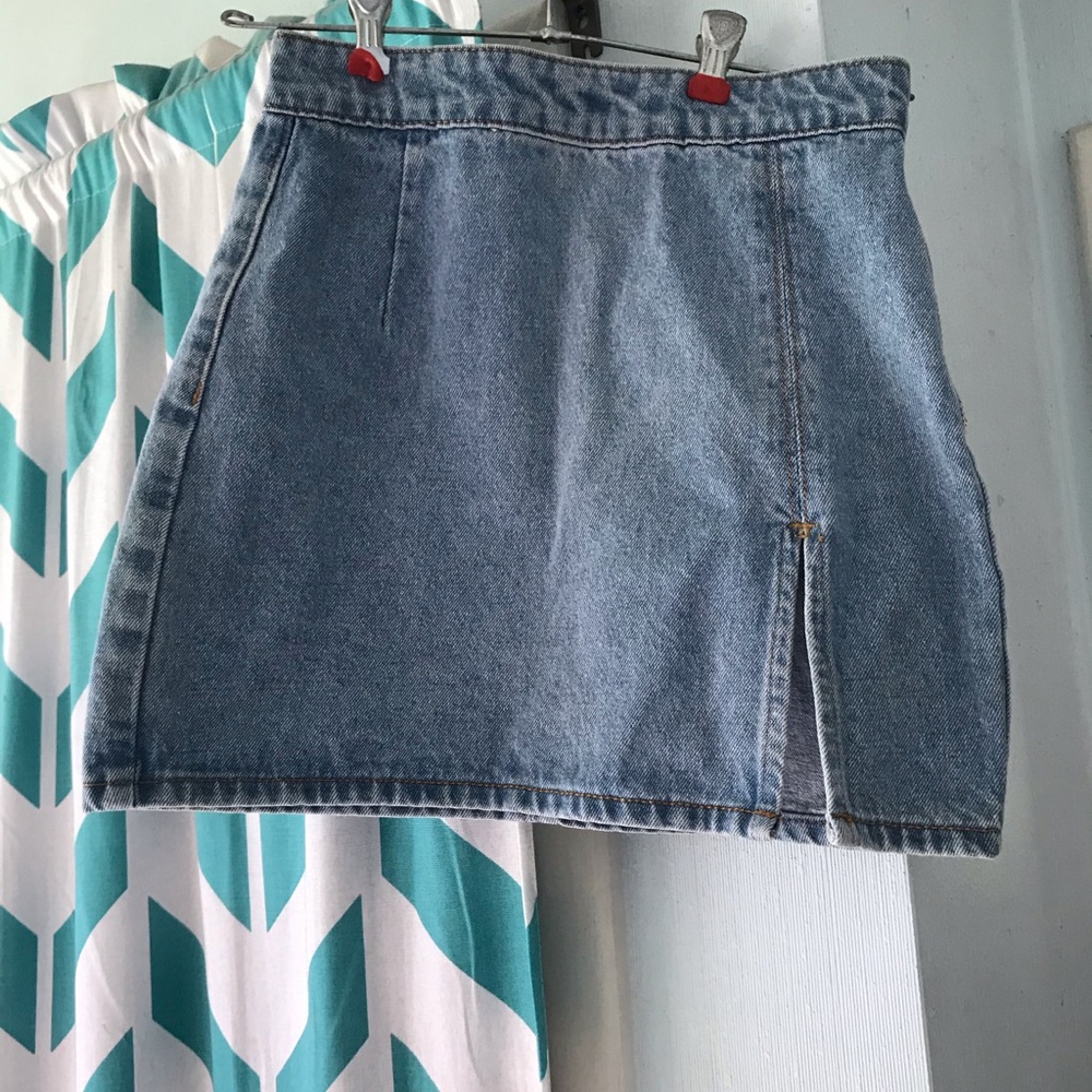 Classic Denim Mini Skirt
